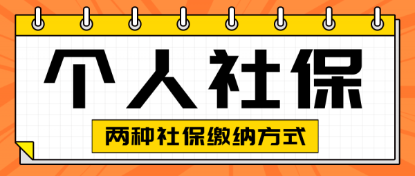 个人交社保怎么交？两种社保缴纳方式避免断缴！- 蚂蚁社保